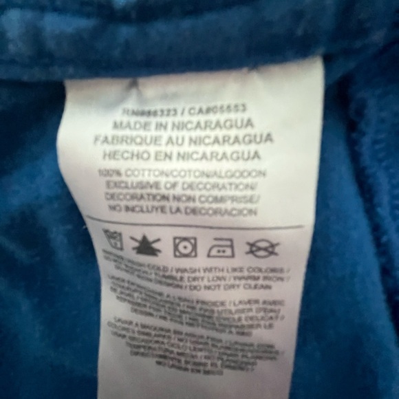 Nike Women’s Blue “Hoops”Graphic Baby T Shirt. Size: Large. Good Condition. - Picture 6 of 6